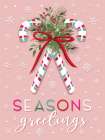 Season Greetings Candy Canes I Art Print