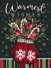 Warmest Wishes Mittens Art Print