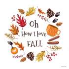 Oh How I Love Fall Art Print