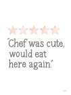Would Eat Here Again Art Print
