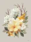 Ferns and Forsythia II Art Print