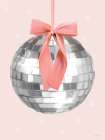 Pretty Disco Ball Art Print