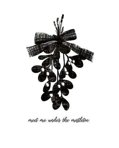Mistletoe Art Print