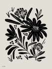 Ink Blooms II Art Print