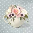 Polka Dot Coffee-Anemone Art Print
