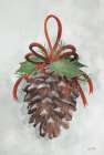 Holly Pinecone Traditional Print