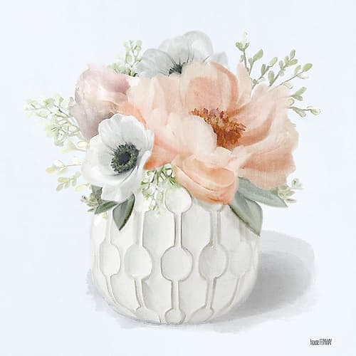 Winter Anemones - Pink Art Print
