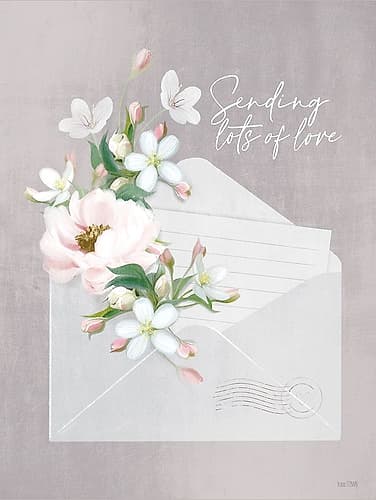 Sending Love Art Print