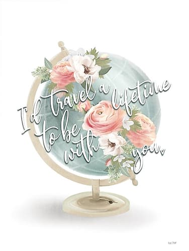 Travel A Lifetime Art Print