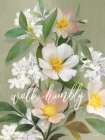 Walk Humbly Floral Art Print
