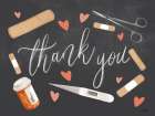 Healthcare Thank You Art Print