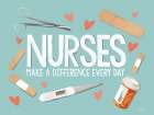 Nurses Make A Difference Art Print