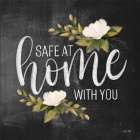 Safe at Home with you Art Print