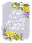 Lemon Margarita Art Print
