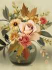 Autumn Bouquet Art Print