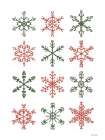 Snowflakes Art Print
