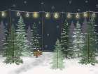 Christmas Tree Farm Art Print