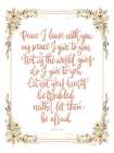 Peace I Leave With You Art Print