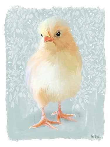 Spring Chick I Art Print