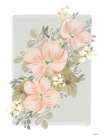Pink Poppy Sprig Art Print
