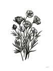 Pen and Ink Wildflower II Art Print