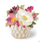 Fuchsia Floral I Art Print