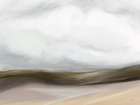 Sand and Sea Landscape Art Print