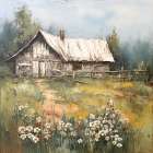 Cottage Home Art Print