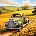 Sunshine Blooms Art Print