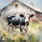 Brightside Farm Art Print