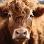 Highland Close Up Art Print
