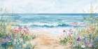 Wildflower Seascape Art Print