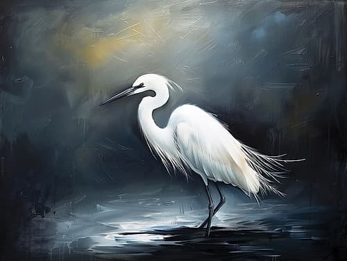Watcher of the Night Art Print