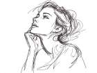 Daydreaming Art Print