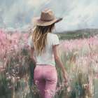 Wildflower Wishes Art Print
