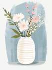 Pink Floral Arrangement Art Print