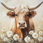 Highland Blooms Art Print