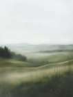 Hazy Grassland Minimalist Print