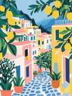 Lemon Street Art Print