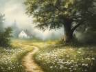 Hazy Morning Art Print