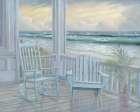Coastal Porch II Art Print