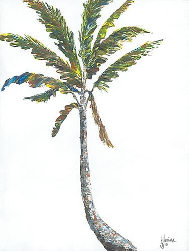 Palm I Coastal Print