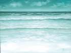 White Sand, Blue Water Art Print