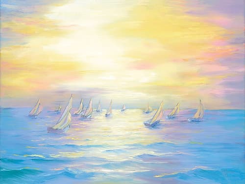 Sail On Art Print