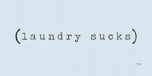 Laundry Sucks Word Art Print