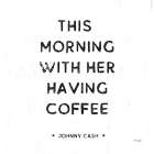 Morning Coffee Kitchen Print