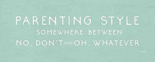 Parenting Style Word Art Print