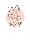 More Coffee Please Kitchen Print