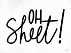 Oh Sheet! Bathroom Art Print