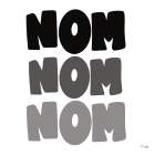 NOM NOM NOM Kitchen Print